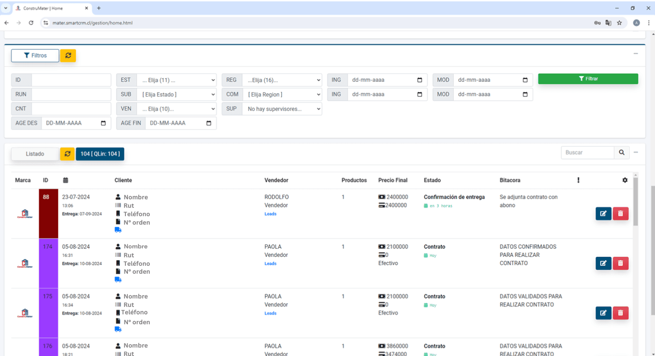 Smart Sales CRM